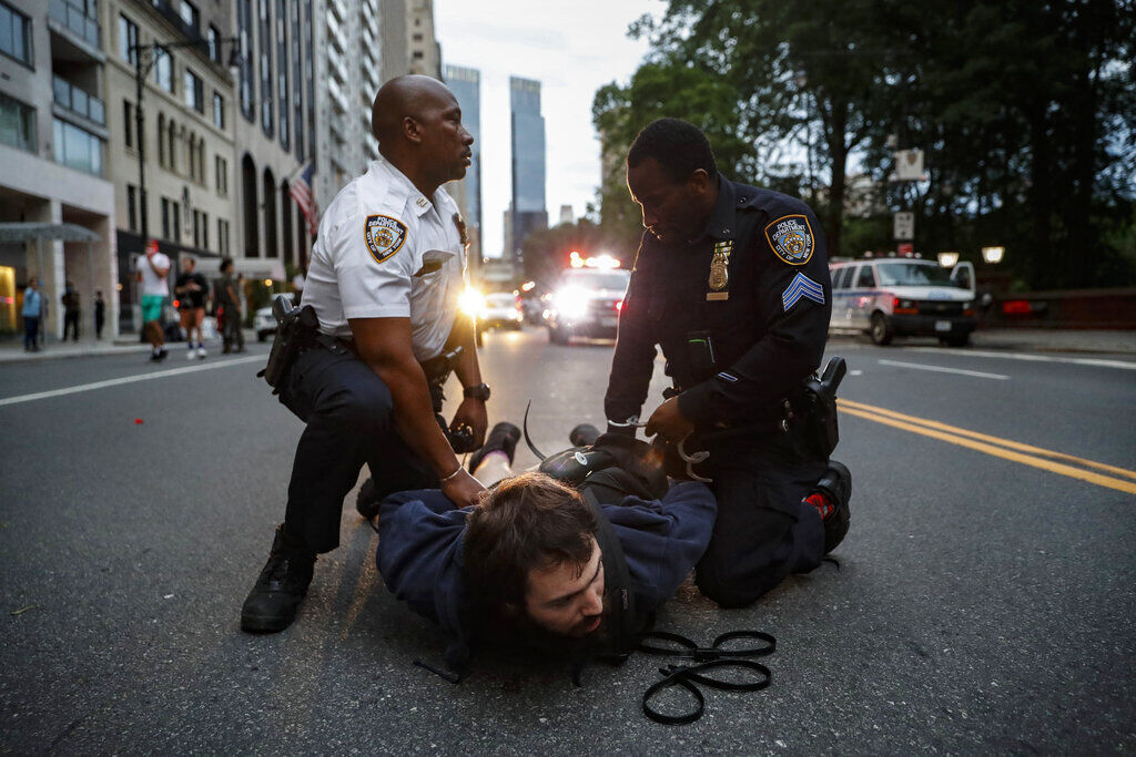APTOPIX America Protests New York